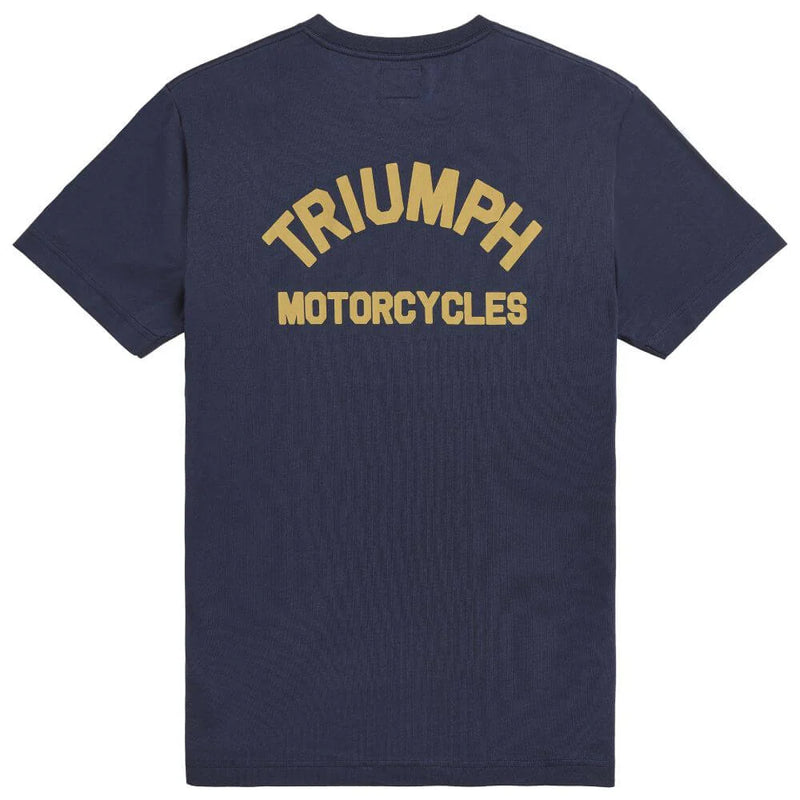 Triumph Mens Ditchling T Shirt - Navy