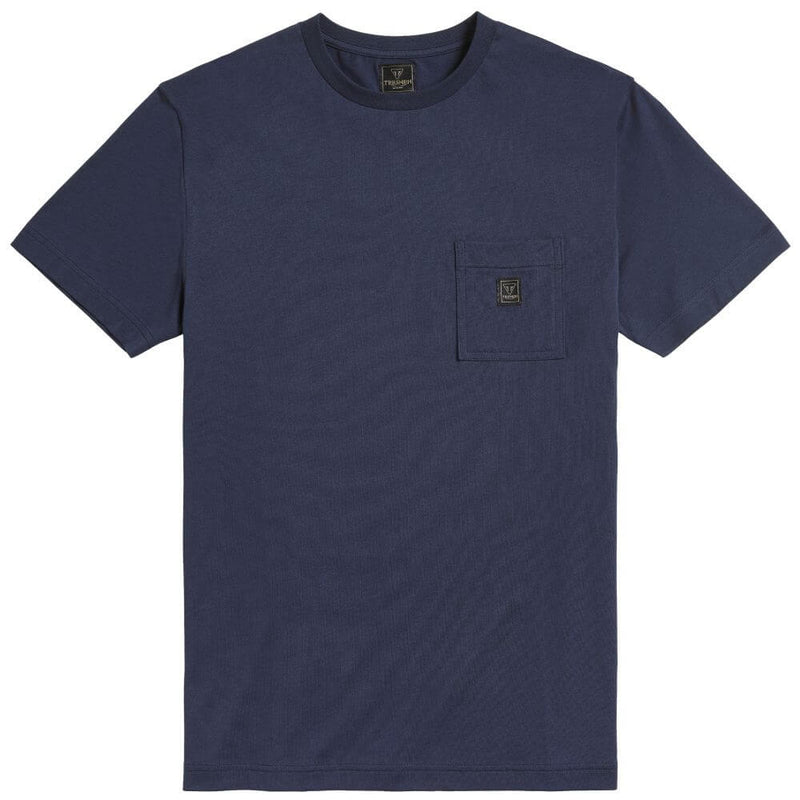 Triumph Mens Ditchling T Shirt - Navy