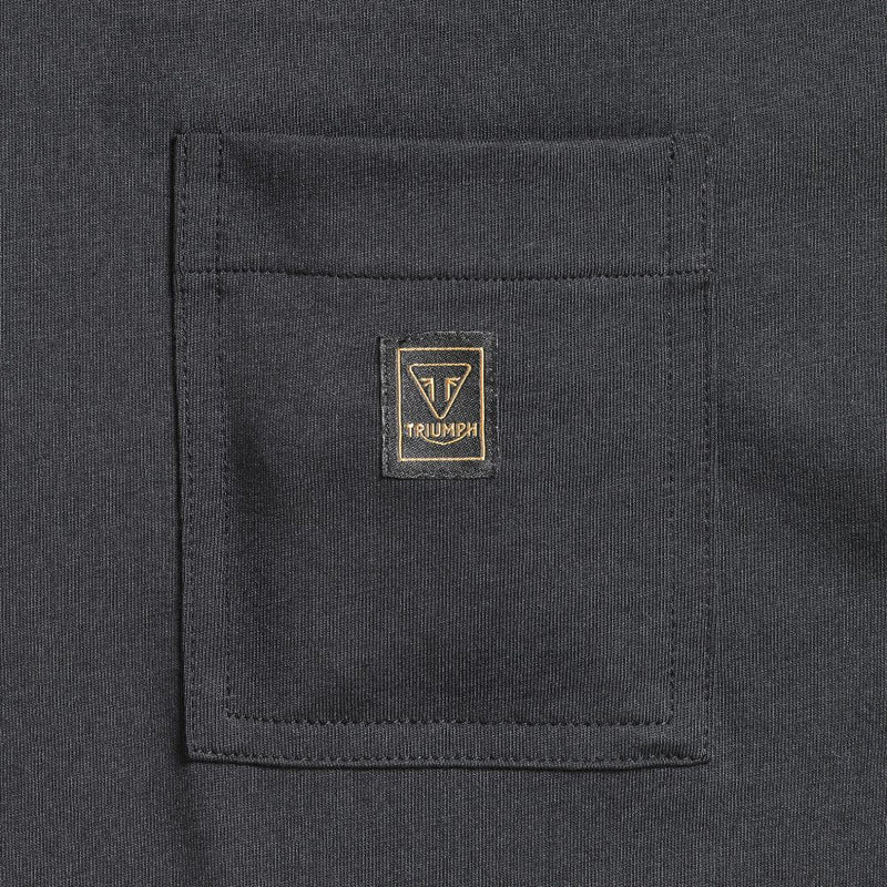 Triumph Mens Ditchling T Shirt - Black