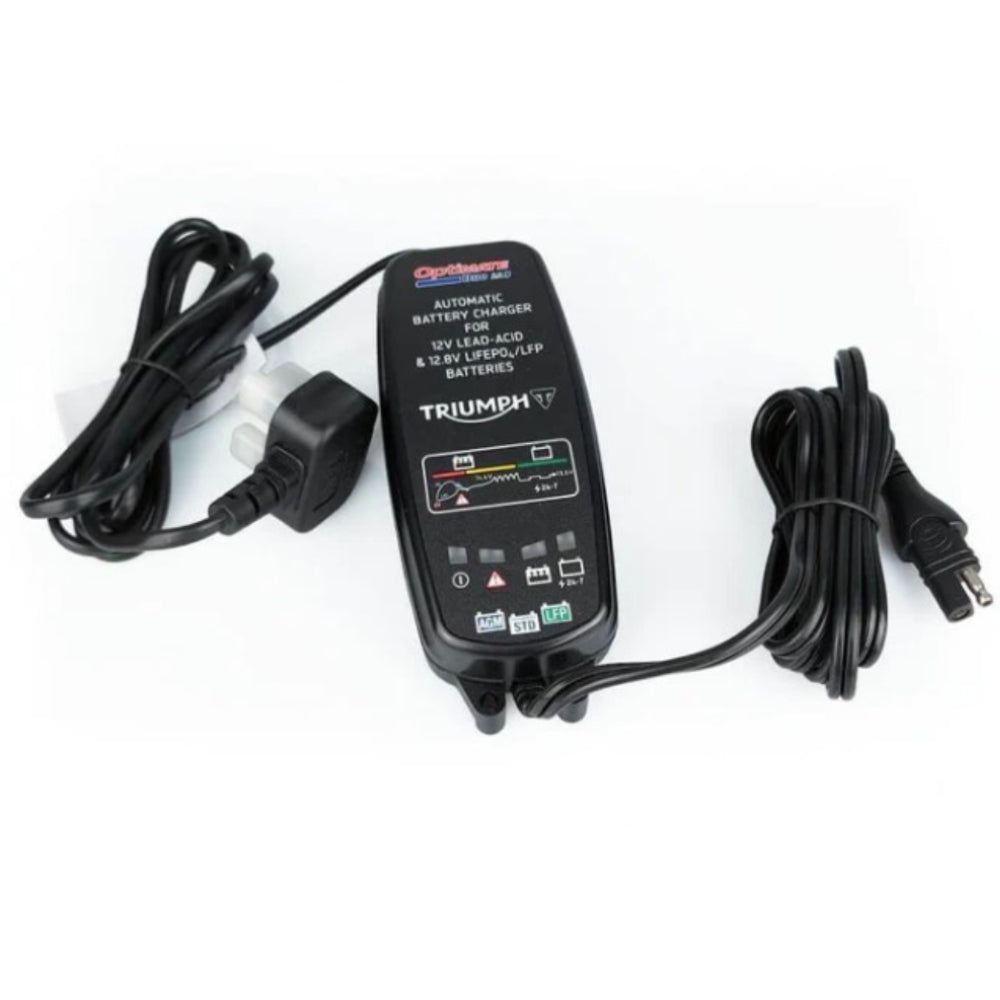 純正品　トライアンフ　充電器　Optimate Duo 2A Triumph Optimate Duo 2a Battery Chargerv A9930596 – World Of Triumph
