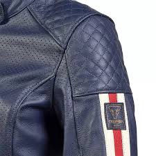 Triumph Ladies Braddan Air Race Jacket Blue