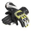 Triumph Arena Gloves - Black / White / Flo Yellow