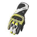 Triumph Arena Gloves - Black / White / Flo Yellow