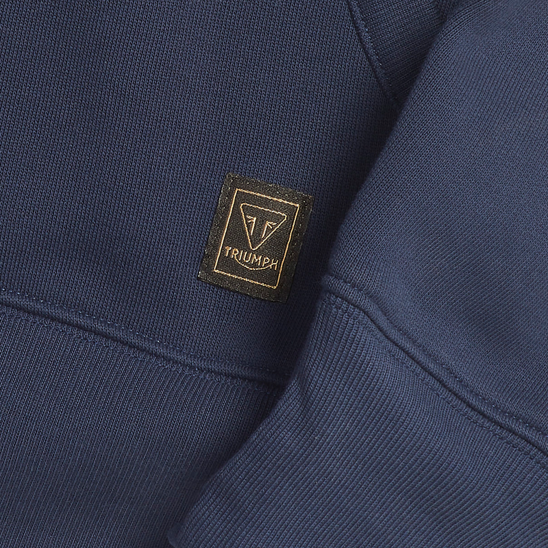 Triumph Carrick Hoodie Navy