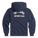 Triumph Dolan Zip Up Hoodie Navy