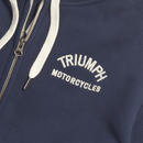 Triumph Dolan Zip Up Hoodie Navy