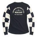 Triumph Ladies Nikki Black & Bone Long Sleeved Top