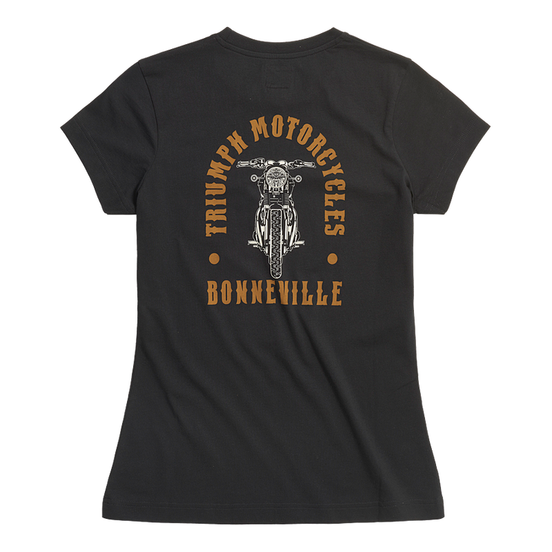 Triumph Ladies Bonneville T120 Black T Shirt