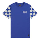 Triumph Mens Preston Blue & Bone T Shirt