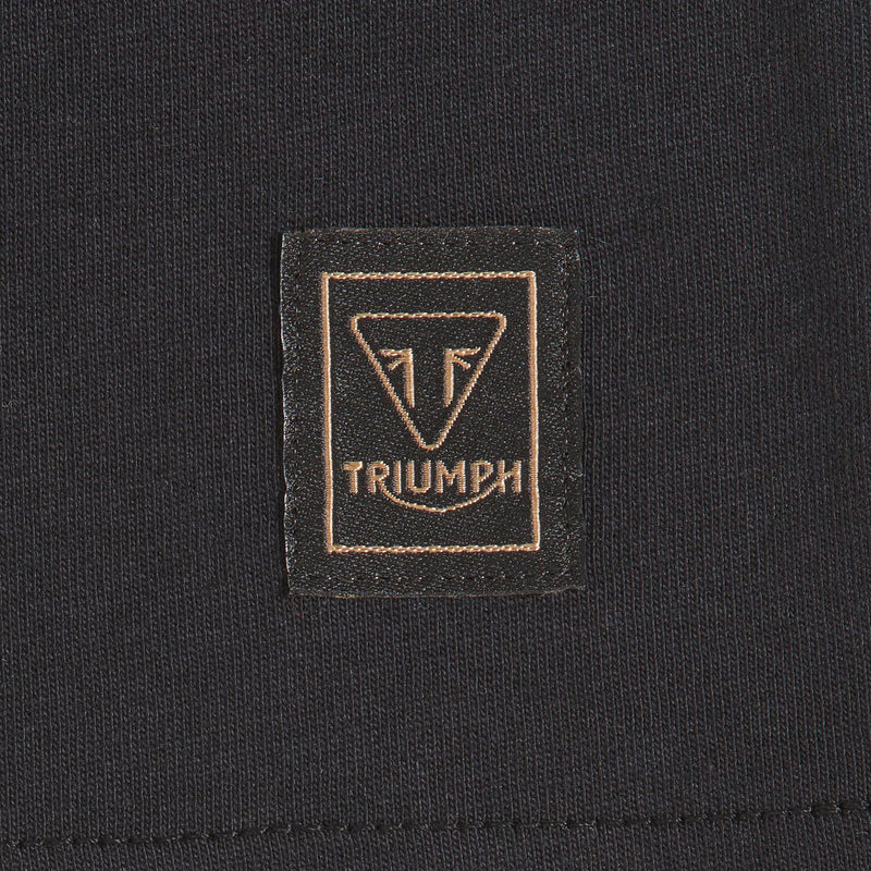 Triumph Mens Good Vibes Black T Shirt