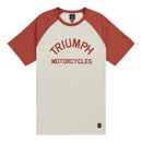 Triumph Saltern T Shirt - Rust / Bone