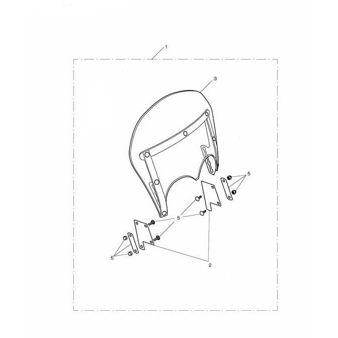 Triumph Roadster Screen A9748036