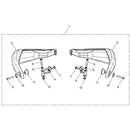 Triumph Handguard Kit A9708365