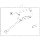 Triumph Left Hand Rugged Pannier Mounting Kit