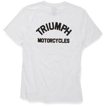 Triumph Mens Ditchling T Shirt - White