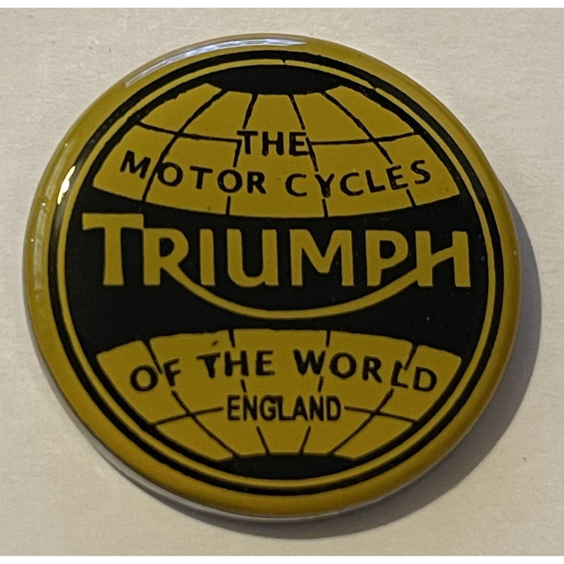 Triumph World Pin Badge