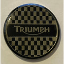 Triumph Chequer Pin Badge