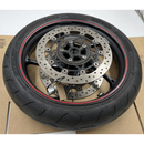 Triumph Front Wheel Assembly With Tyre and Discs T2000341