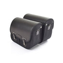 Triumph Waxed Cotton Panniers - Black