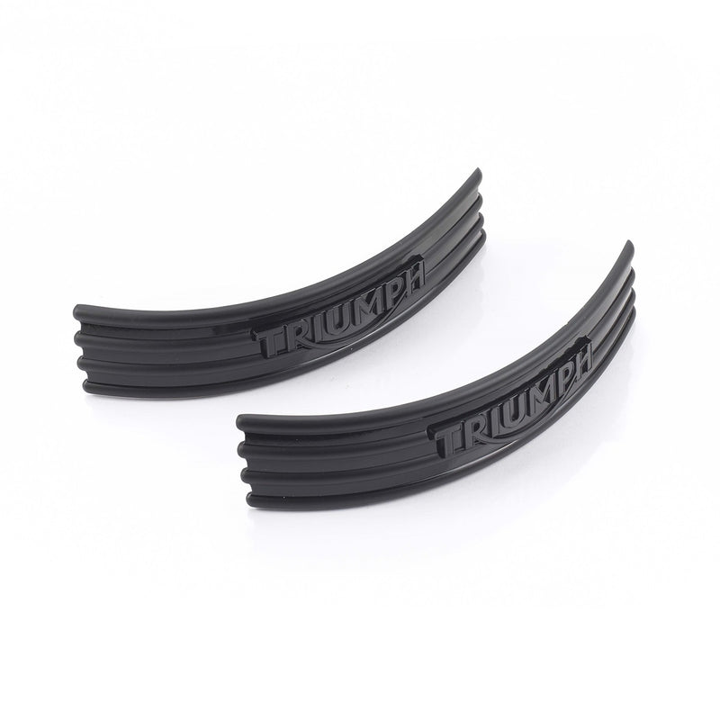 Triumph 4 Bar Badge - Black