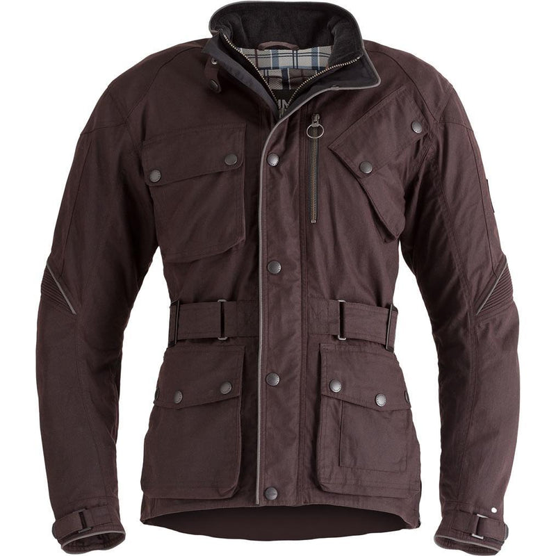 Triumph Ladies Barbour Wax Cotton Jacket Oxblood Red – World Of