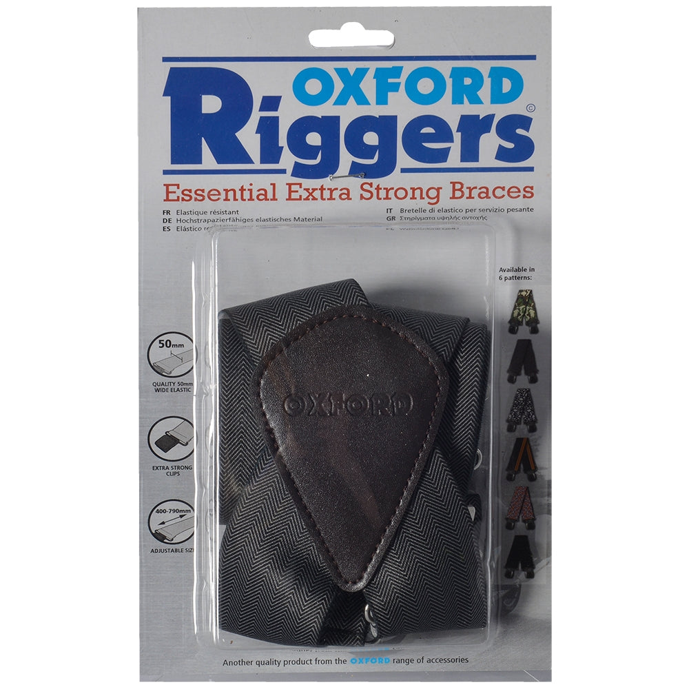 Oxford Riggers Essential Extra Strong Braces – World Of Triumph